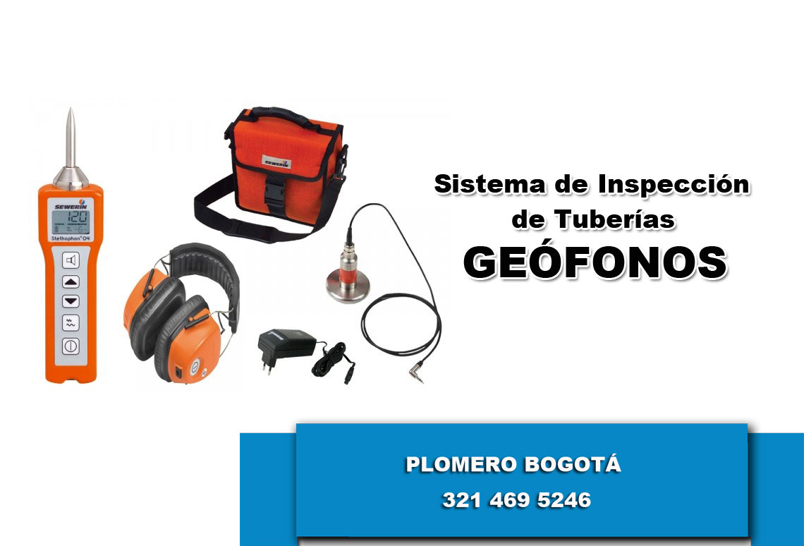 Inspección con geofono en Bogotá Servicio de geófonos en bogotá
